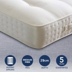 Elegance 1500 Pocket Sprung Mattress White