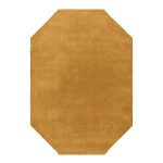 Ochre Boston Shaped Wool Rug Ochre