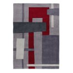 Elements Red Farg Rug Red