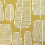 MissPrint Little Trees Yellow PVC Yellow