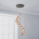 Tula Mercury Glass Cluster Fitting Black