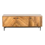Finchley Storage Ottoman Wood (Brown)