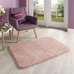 Marvel Mat Blush Pink Shaggy Rug Blush (Pink)