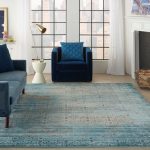 Blue Karma 1 Rug Blue