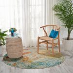 Celestial Sealife Round Rug Multi-Coloured