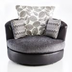 Scarlett Swivel Chair Black