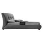 Time Living Sache Double Upholstered Bed Frame Grey