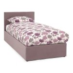 Evelyn Upholstered Ottoman Bed Lavender