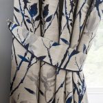 Zen Jacquard Tiebacks Blue