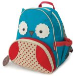 Owl Backpack Blue / Red