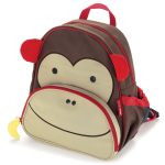 Monkey Backpack Brown / Red
