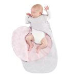 SnuzPouch Designz Rose Wave 1 Tog Sleeping Bag Grey