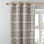Fyfe Duck Egg Eyelet Curtains Duck Egg (Blue)