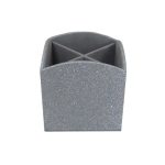 Small Make Up Holder Silver
