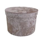 Blush Velvet Storage Box Blush