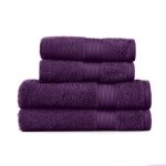 Grape Egyptian Cotton 4 Piece Towel Bale Grape