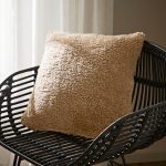 Teddy Bear Taupe Cushion Taupe