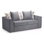Nevada Fabric 2 Seater Sofa Grey