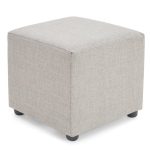 Nevada Footstool Grey
