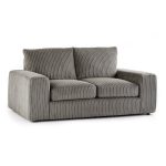 Champ Fabric 2 Seater Sofa Grey