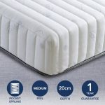 Memory Pocket 1000 Mattress White