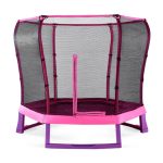 Plum 7ft Pink and Purple Junior Jumper Trampoline Pink
