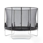 Plum 10ft Spacezone 2 Trampoline and 3G Enclosure Black