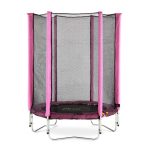 Plum Junior Trampoline and Enclosure in Pink Pink