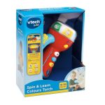 Vtech Baby Spin And Learn Colours Torch MultiColoured