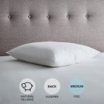 Fogarty Duck Down Medium-Support Continental Square Pillow White