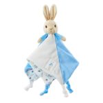 Peter Rabbit Rattle and Comfort Blanket Gift Set MultiColoured
