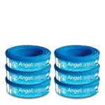 Angelcare 6 Pack of Refill Cassettes Blue