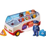 Playmobil 123 Airport Shuttle Bus MultiColoured