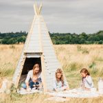 Plum Great Wooden Teepee Hideaway Natural