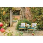 Verdi Tete a Tete Bench Green Green