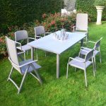 Turtle Dove Libeccio Table with 2 Darsena Chairs Natural