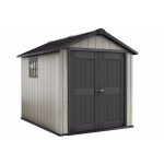 8ft x 9ft Keter Oakland 759 Garden Shed Grey