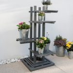 Grigio Plant Stand Grey
