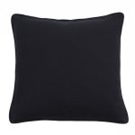 Casual Slub Charcoal Cushion Charcoal (Grey)