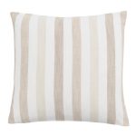 Casual Stripe Cushion Natural