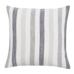 Casual Stripe Cushion Grey