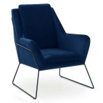 Ferne Metal Framed Chair – Midnight Midnight
