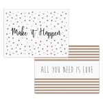 Pack Of 4 Glam Placemats Multi coloured
