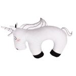 Bizzi Growin Little Dreamer Unicorn Nursing Cushion Black and White