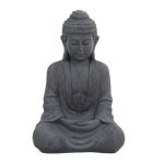 Grey Buddha Sitting Grey