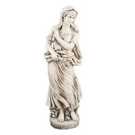Antique Stone Effect Wilma In Winter White