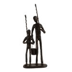 Mocha Fishing Trip Figurine Brown