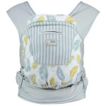 Caboo +Cotton Blend Multi Position Fearne Baby Carrier Grey