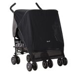 Koo-di Double Sun and Sleep Stroller Cover Grey