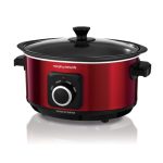 Morphy Richards Sear And Stew Red Slow Cooker Red